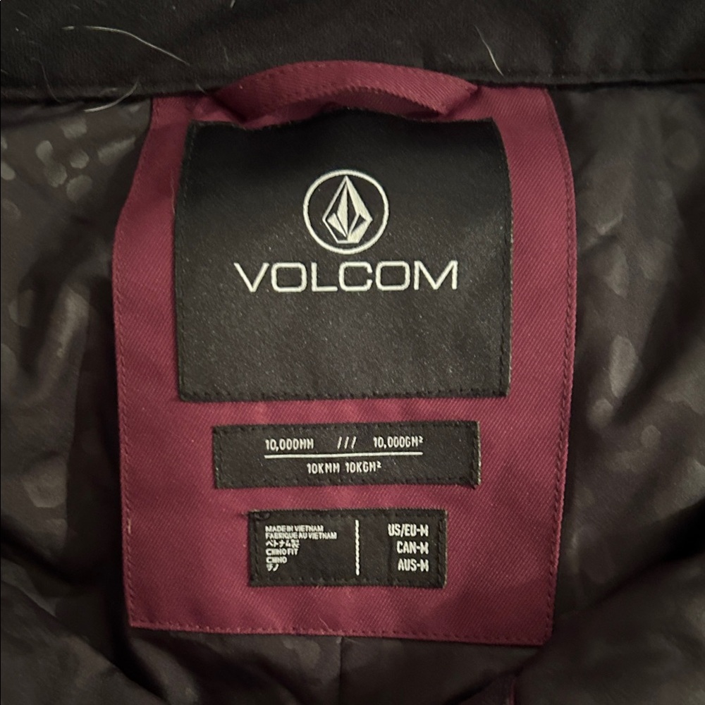 Roxy Red Southwest Patterned Ski Jacket With Matc… - image 7